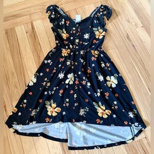 🌻Black Floral Dress Size XS🌻